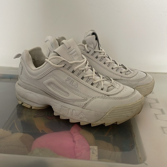 FILA Disruptor II All White - Picture 9 of 14
